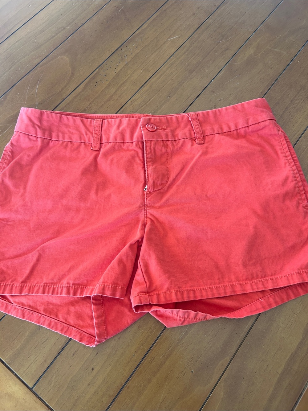 GAP Hadley Orange Shorts Size 8 | Casual Summer Chino Shorts